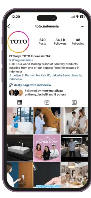 TOTO Instagram